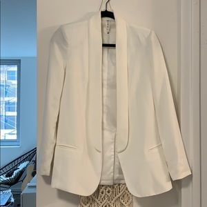 White blazer from Nordstrom